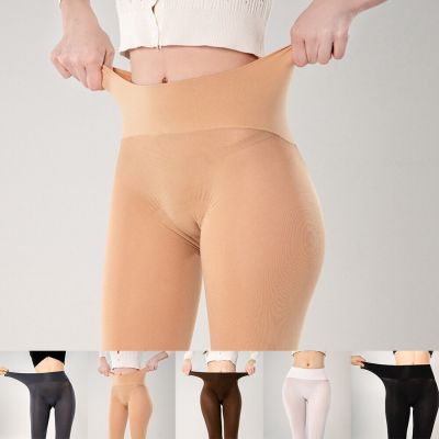 Women's Thickened Tights with Deep Crotch Plus Velvet & Seamless Pantyhose